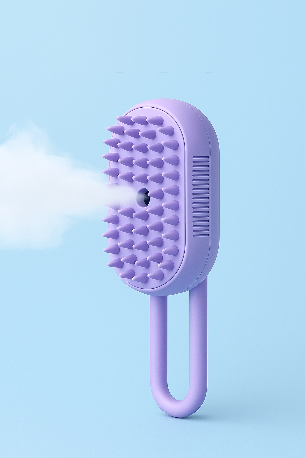 3-in-1 Electric Steam Pet Grooming Brush with Spray | Cat & Dog Hair Removal Comb –