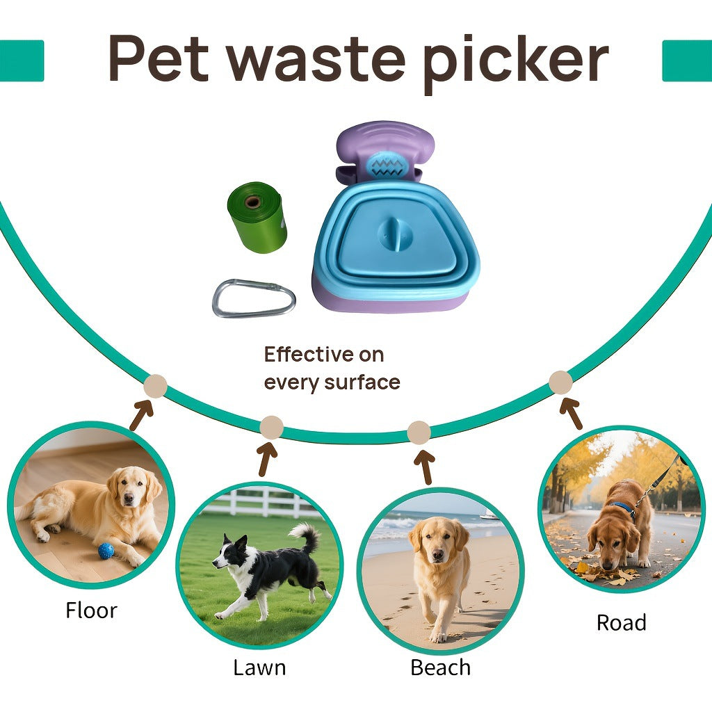Clean Hands, Happy Paws--✨New Portable Pet Waste Scooper✨