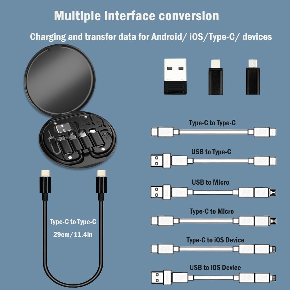 New multi USB Charging Adapter Cable Kit