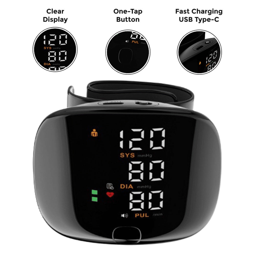 Wireless Wrist BP Monitor