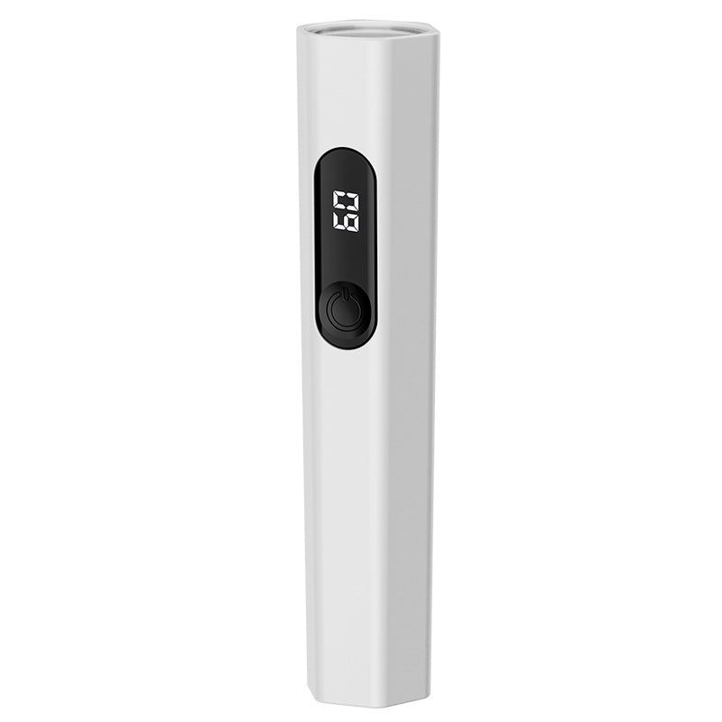 Rechargeable digital display nail art lamp with LED screen display