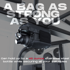 Magnetic water bottle bag