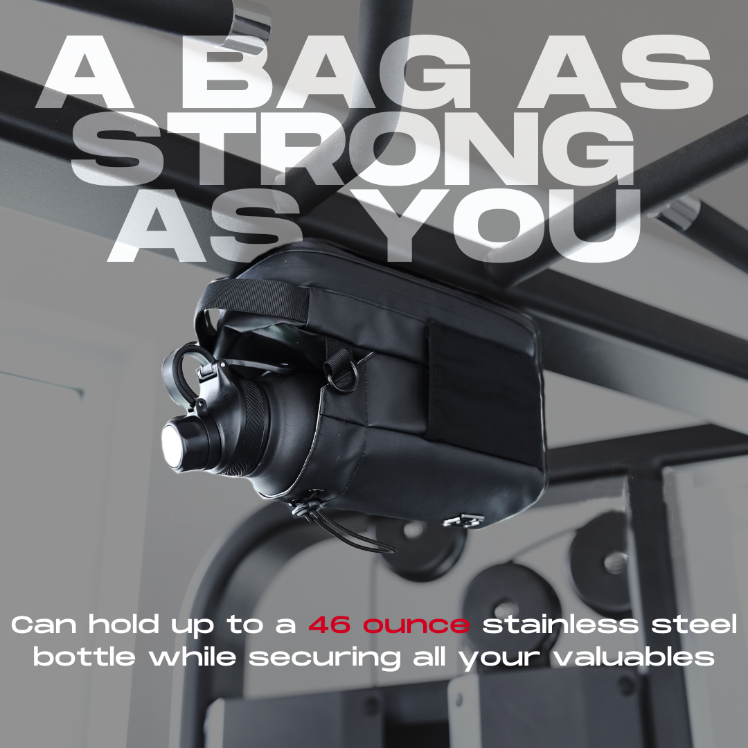 Magnetic water bottle bag