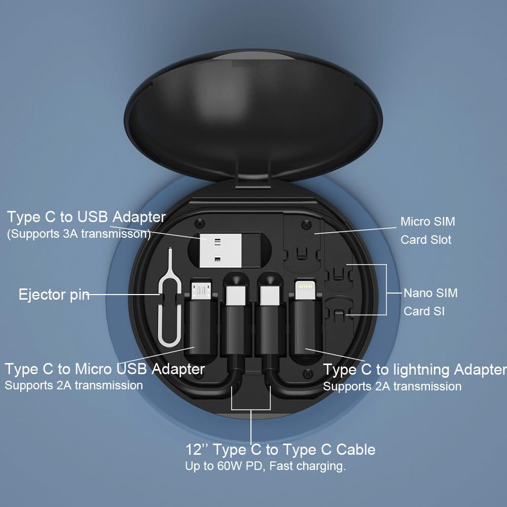 New multi USB Charging Adapter Cable Kit
