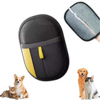 Pet Hair Removal Gloves – Reusable Electrostatic Grooming Mitts for Dogs and Cats, Double Sided Deshedding Glove for Furniture, Clothes, Sofas, Beds, Carpets & Car Seats