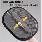 Pet Hair Removal Gloves – Reusable Electrostatic Grooming Mitts for Dogs and Cats, Double Sided Deshedding Glove for Furniture, Clothes, Sofas, Beds, Carpets & Car Seats