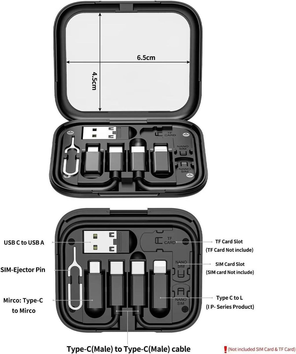 New multi USB Charging Adapter Cable Kit