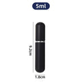 Travel Perfume Atomiser Refillable, Small Portable Empty Spray Bottle, Perfume Portable Empty Cologne Refill Pump Dispenser for Outdoor Pink/Gold