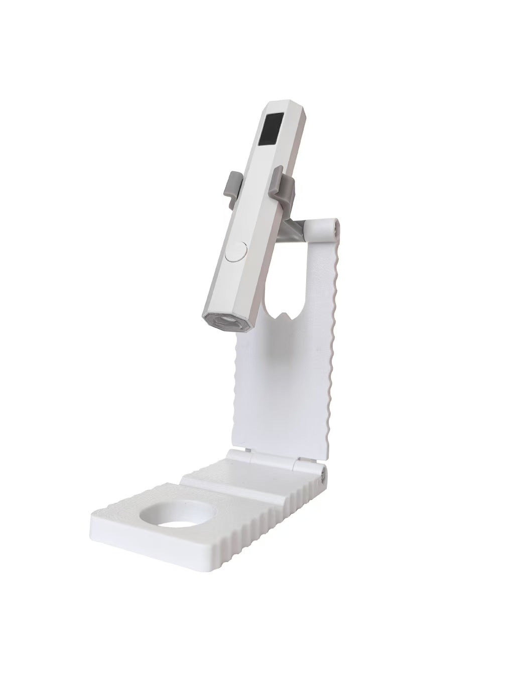 Rechargeable digital display nail art lamp with LED screen display