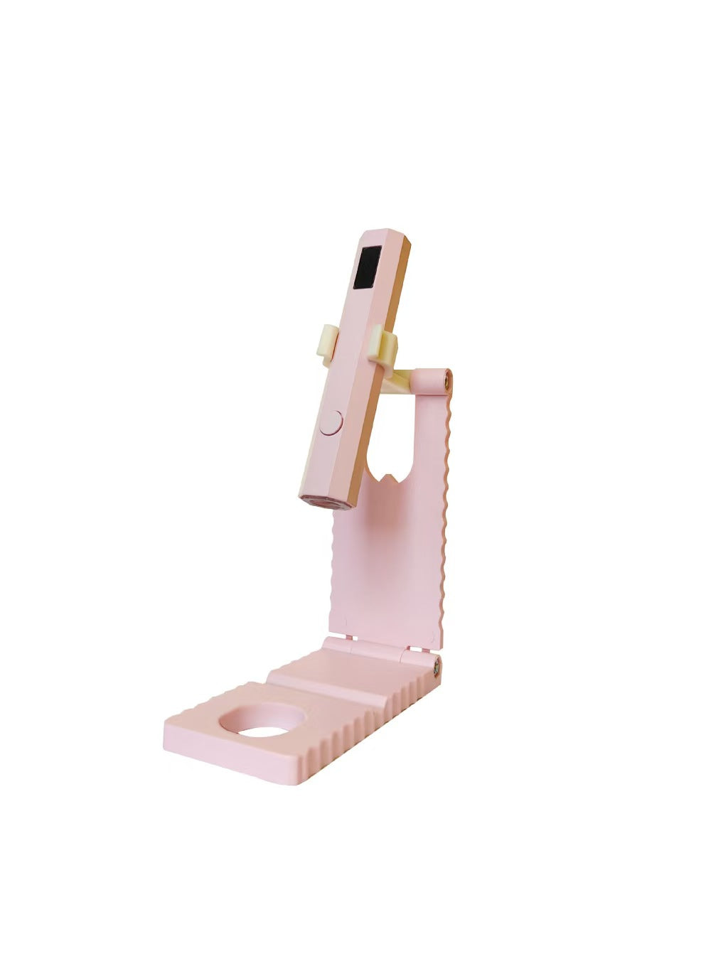 Rechargeable digital display nail art lamp with LED screen display