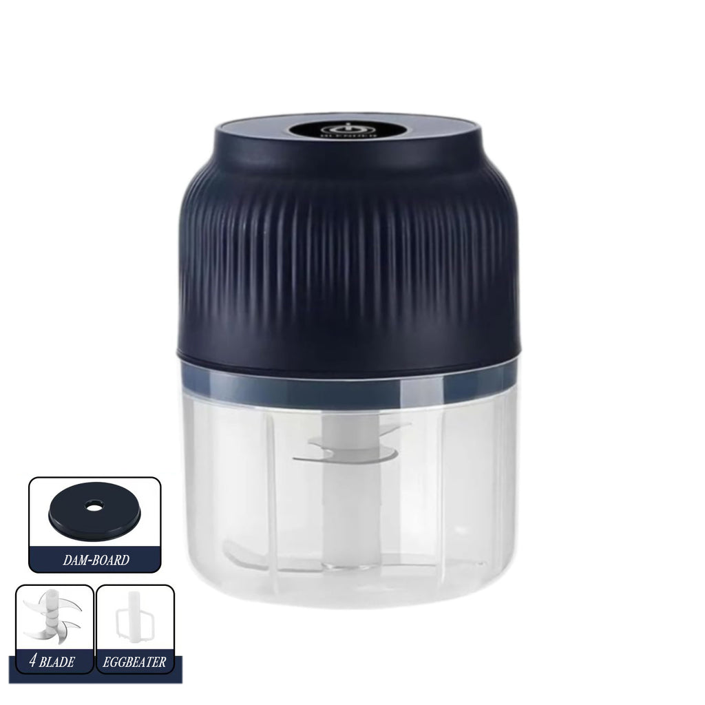Electric Mini Food Chopper, Small Food Processor Garlic Grinder, Portable Cordless Vegetable Dicer, Kitchen Appliance Helper, for Nuts Onions Pepper Vegetable Meat