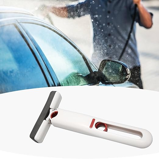 Portable Mini Cleaning Mop, Mini Sponge Mop, Wet and Dry Use Cleaning System, Mini Mop for Bathroom, Kitchen, Desktop, Glass, Living Room, Car (2 Sponge Head + 1 Squeeze Handle)