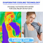 Cooling Towels, Cool Gym Towel Quick Drying Cool Neck Towel Sports Fitness Yoga Cooling Towels (30x80 cm)