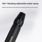 The household high-pressure car washing water gun, with a pressurized nozzle and a hose, is an essential choice for watering plants and vegetables as well as washing cars.